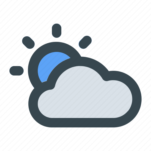 Cloud, day, shine, summer, sun, sunny, weather icon - Download on Iconfinder