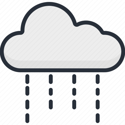 Cloud, cloudy, forecast, rain, rainy, storm, weather icon - Download on Iconfinder