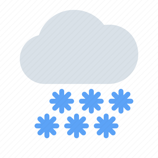 Cloud, flake, rain, snow, snowflake, weather, winter icon - Download on Iconfinder