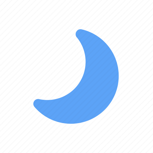 Crescent, half, moon, nature, night, sleep, weather icon - Download on Iconfinder