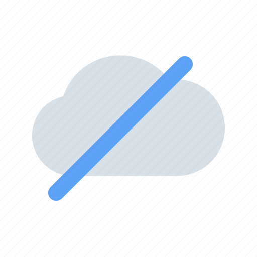Block, cloud, data, forbidden, interface, user, weather icon - Download on Iconfinder