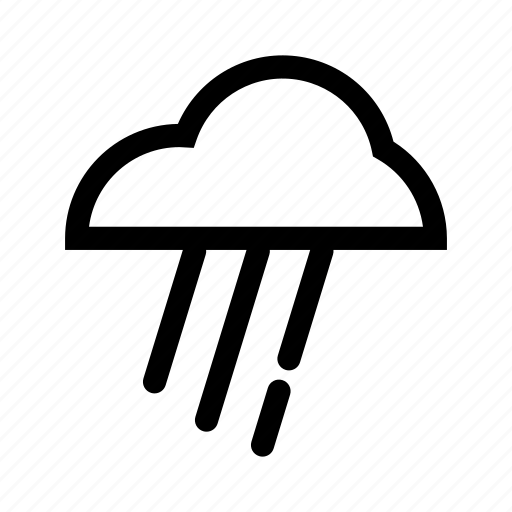 Cloud, forecast, rain, rainy, water, weather, wet icon - Download on Iconfinder
