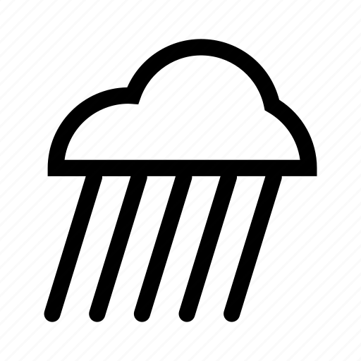 Cloud, forecast, heavy rain, rain, storm, thunderstorm, weather icon - Download on Iconfinder