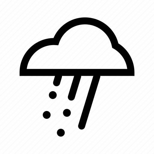 Cloud, rain, sleet, snow, weather, hail, hailstone icon - Download on Iconfinder