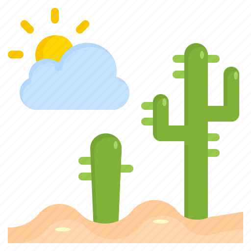 Desert, botanical, cactus, dry, nature icon - Download on Iconfinder