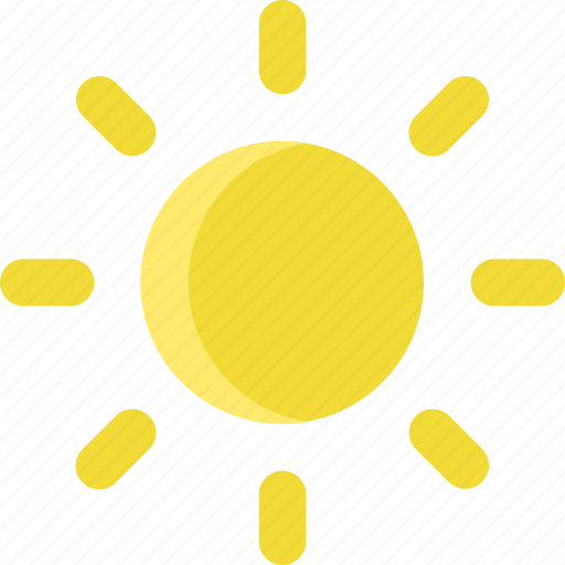 Climate, forecast, hot, sun, sunny, temperature, weather icon