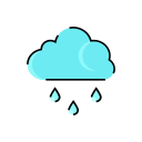 cloud, cloudy, meteorology, rain, rainy, sign, weather