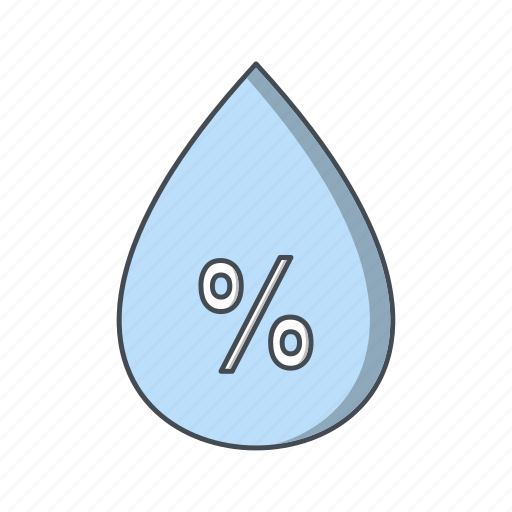 Humidity, precipitation, water drop icon - Download on Iconfinder