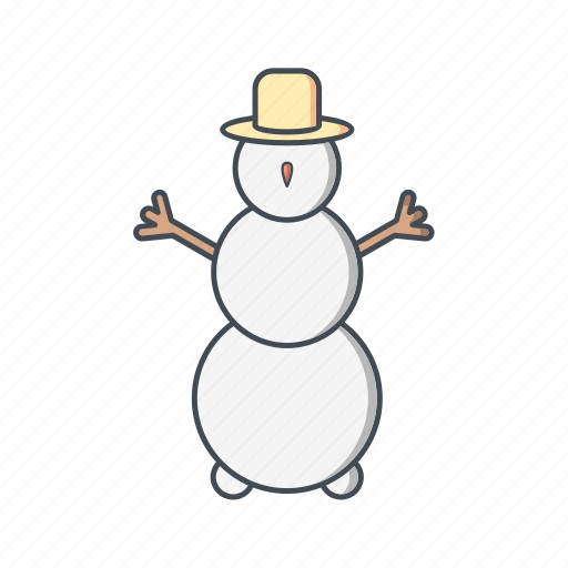 Snow, snow man, snowman icon - Download on Iconfinder