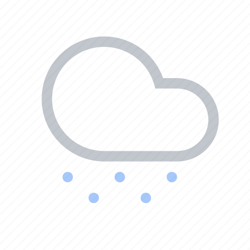 Drizzling, forecast, light rain, rain, raining, rainy season, weather icon - Download on Iconfinder