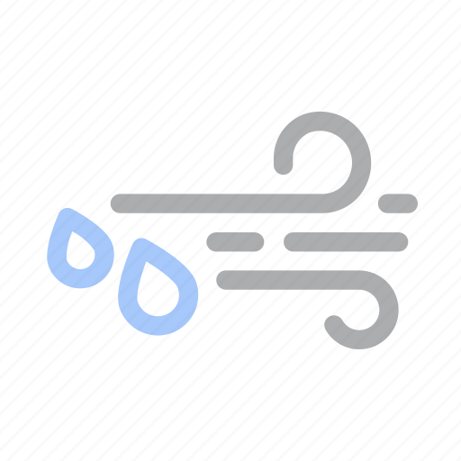 Air, blowing, forecast, moist, weather, wind, windy icon - Download on Iconfinder