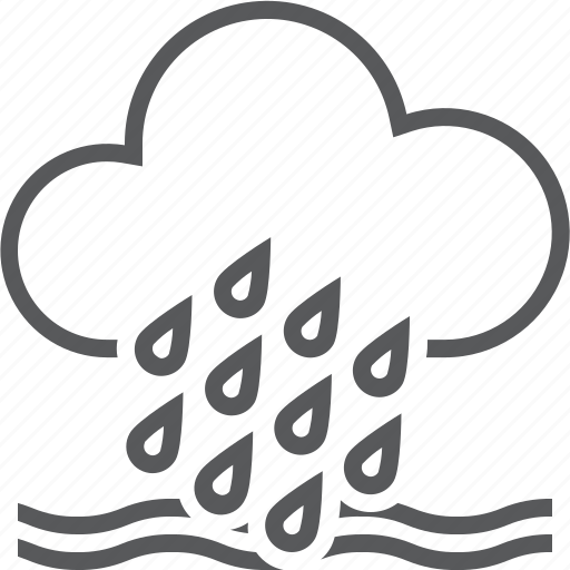 Flood, rain, water, waves, weather icon - Download on Iconfinder