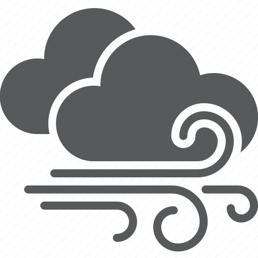 Clouds, weather, wind, windy icon - Download on Iconfinder