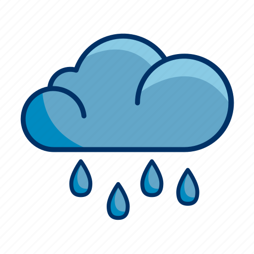 Rainfall, cloud, rain icon - Download on Iconfinder