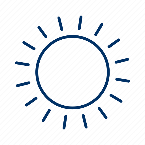 Sun, weather, sunny icon - Download on Iconfinder