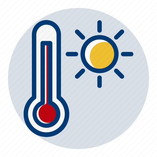 Hot, summer, temperature, weather, weather forecast icon - Download on Iconfinder