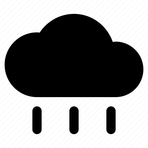 Clouds, cloudscape, downpour, precipitation, raindrop, stormy, weather icon - Download on Iconfinder