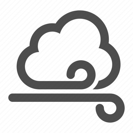 Weather, wind, windy, cloud, cloudy icon - Download on Iconfinder