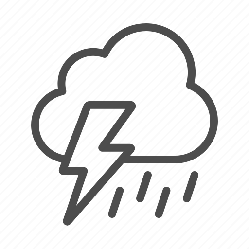 Weather, forecast, cloud, rain, raining, storm icon - Download on Iconfinder