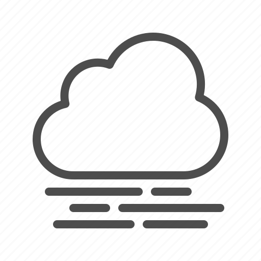 Weather, forecast, cloud, cloudy, fog, foggy icon - Download on Iconfinder