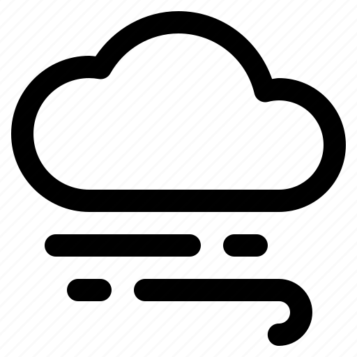Clouds, gale, hurricane, storm, weather, wind, windy icon - Download on Iconfinder