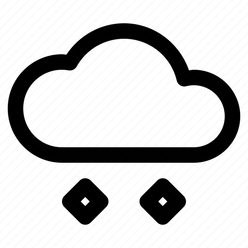 Clouds, hail, overcast, rain, snow, snow storm, weather icon - Download on Iconfinder