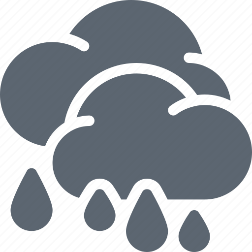 Rain, cloud, clouds, forecast, rainy, weather icon - Download on Iconfinder
