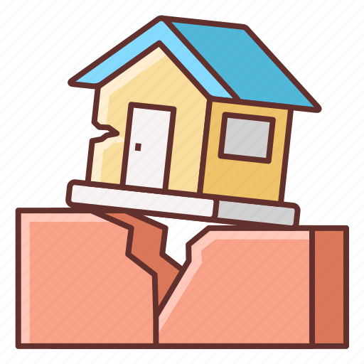 Building, earthquake, home, house icon - Download on Iconfinder