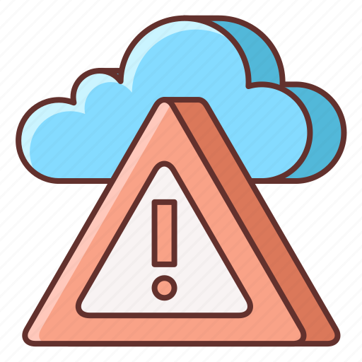 Alert, cloud, forecast, weather icon - Download on Iconfinder