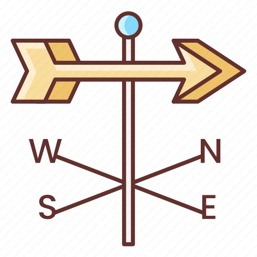 Arrow, direction, pointer, wind icon - Download on Iconfinder