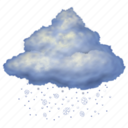 Cloud, cloudy, forecast, night, snow, weather, winter icon - Download on Iconfinder