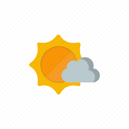 Cloudy, partly, sunny icon - Download on Iconfinder