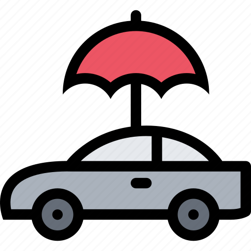 Car, insurance, temperature, umbrella icon - Download on Iconfinder