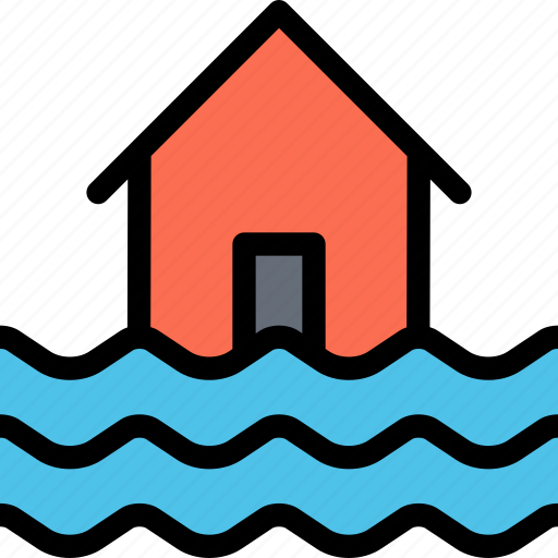 Flood, insurance, nature, water, weather icon - Download on Iconfinder