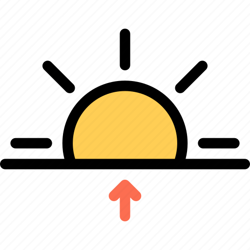 Nature, sun, sunrise, weather icon - Download on Iconfinder