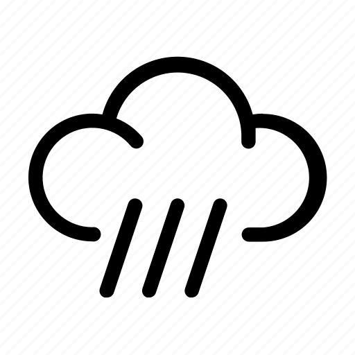 Cloud, forecast, rainy, weather icon icon - Download on Iconfinder