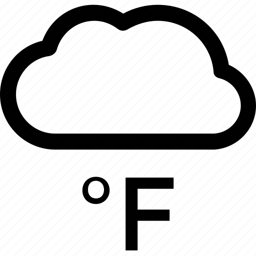 Fahrenheit, meteorology, temperature degree, temperature scale, weather temperature icon - Download on Iconfinder