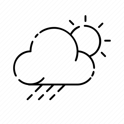 Cloud, moon, night, rain, storm, sun, weather icon - Download on Iconfinder