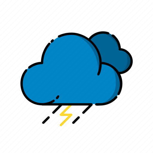 Cloud, moon, rain, snow, storm, weather, winter icon - Download on Iconfinder