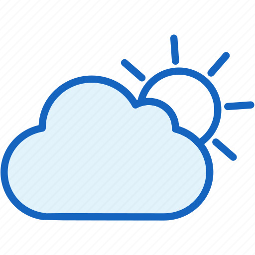 Cloud, sun, weather icon - Download on Iconfinder