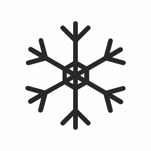 Christmas, forecast, line, snow, snowflake, weather, winter icon - Download on Iconfinder