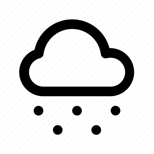 Cloud, light rain, weather icon - Download on Iconfinder