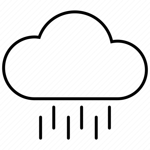 Light, shower, rain, line icon - Download on Iconfinder