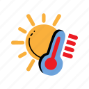 climate, forecast, meteorology, weather, temperature, sun, hot