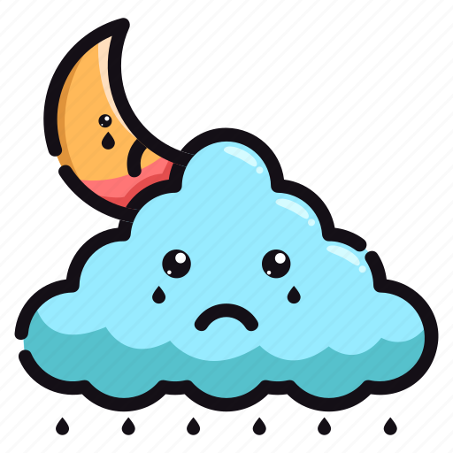 Nature, summer, weather, good, drizzle, day, night icon - Download on Iconfinder