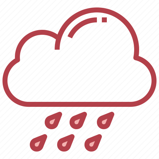 Rain, rainy, weather, cloud, nature icon - Download on Iconfinder