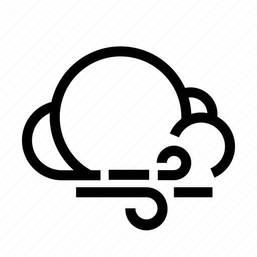 Cloud, wind, weather, cloudy, rain, air, tunder icon - Download on Iconfinder