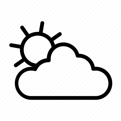 Weather, cloud, rain, sun, light icon - Download on Iconfinder