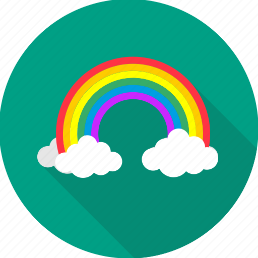 Rainbow, cloud, colorful, nature, sky, vision, weather icon - Download on Iconfinder
