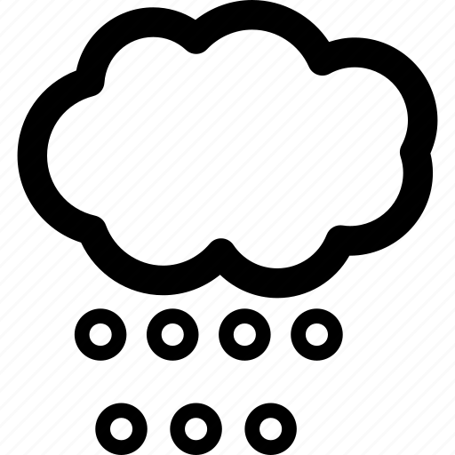 Hail, rain, storm, weather, cloud, clouds, cloudy icon - Download on Iconfinder